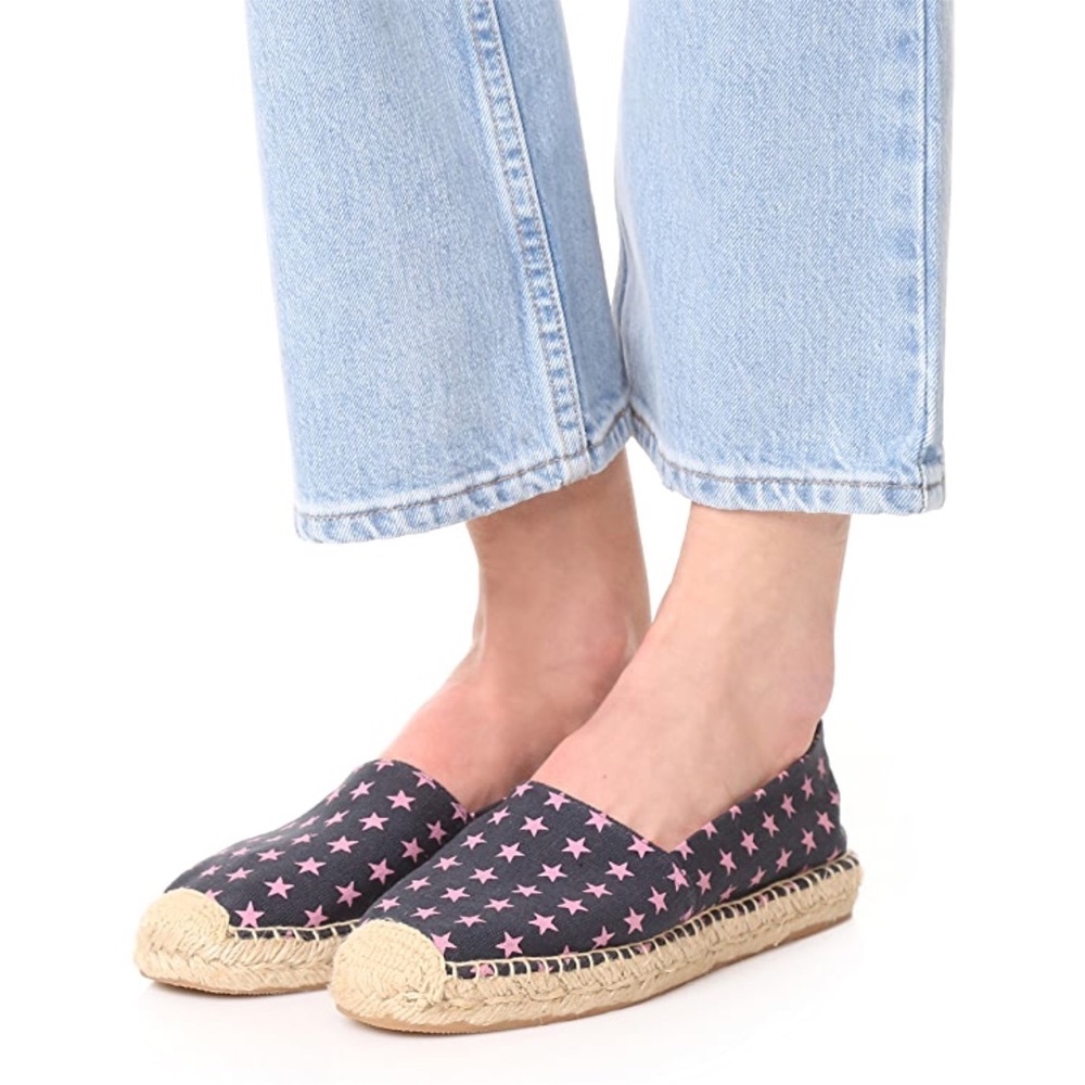 NWT Sam Edelman Verona Espadrilles 8 stars blue